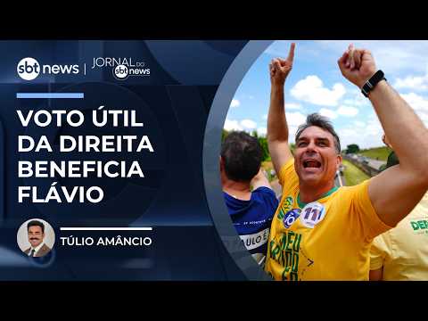Datafolha tie is better for Flávio Bolsonaro, assesses Túlio Amâncio | #JornaldoSBTNews
