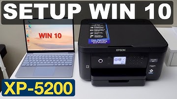 Epson XP-5200 Setup Windows 10