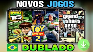 SAIU NOVOS JOGOS DUBLADOS INCRIVEIS PS2 PSP ANDROID 2025