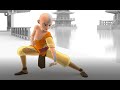 Aang kung fu animation
