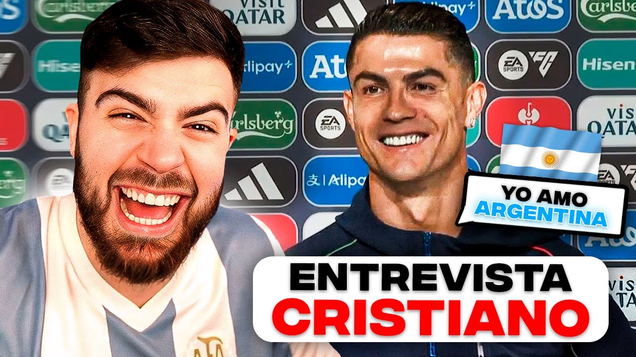 ENTREVISTA CR7: ¿JUGARÁ EN RIVER O EN BOCA? ¿JUGARÁ CON MESSI? ¿QUIÉN MERECE EL BALÓN DE ORO?