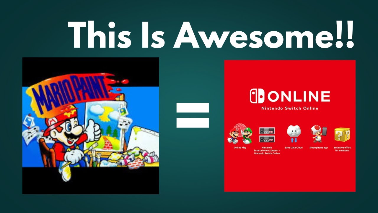 Mario Paint Added To Nintendo Switch Online