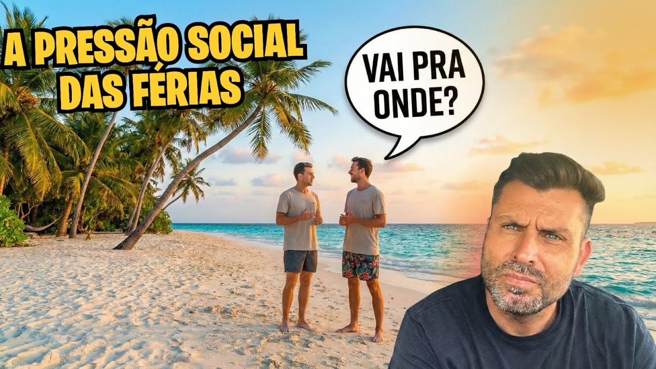 A PRESSÃO SOCIAL DE TER QUE VIAJAR NAS FÉRIAS