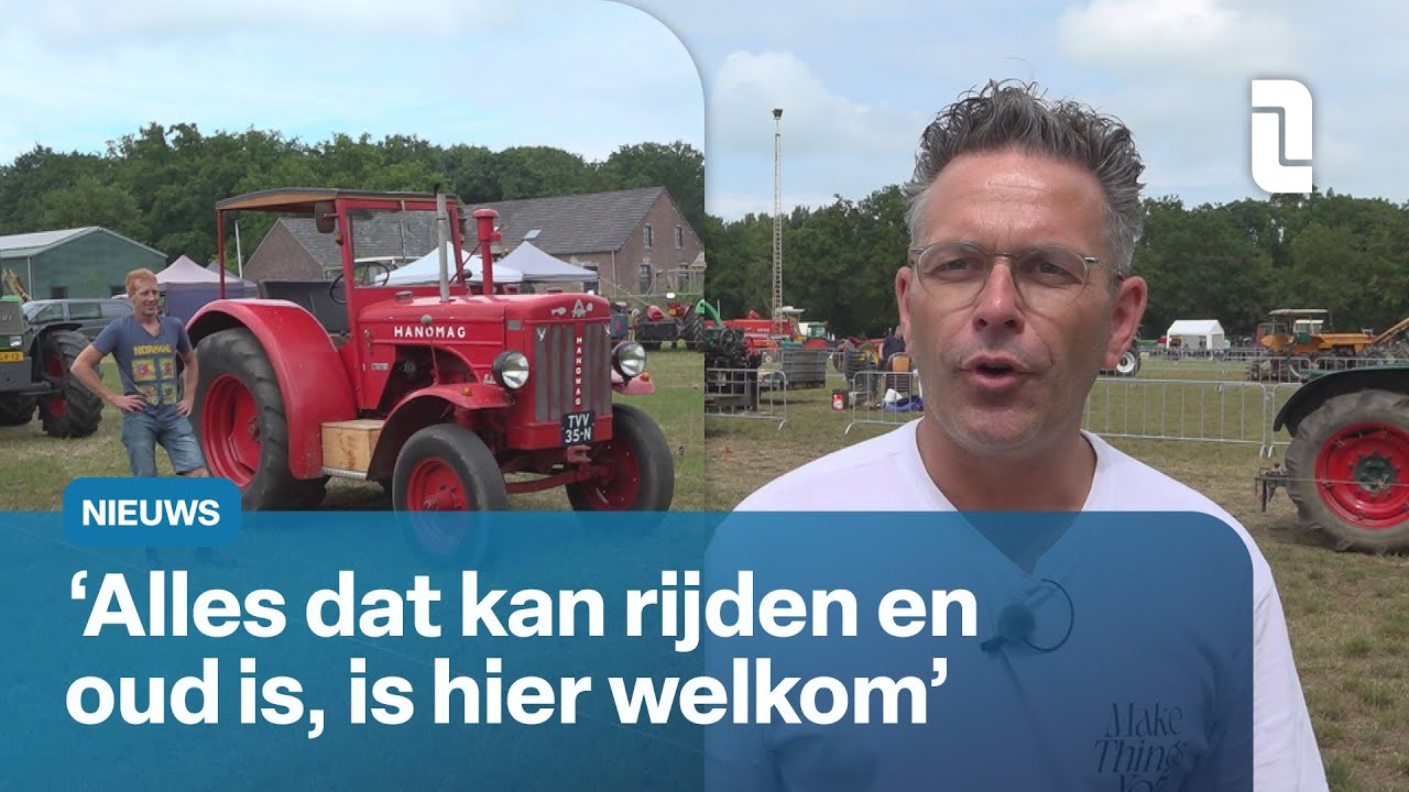 Bonte verzameling: meer dan 3000 tractoren bij festival in Panningen 🚜 | L1 Nieuws