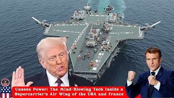 Unseen Power: The Mind-Blowing Tech Inside a Supercarrier’s Air Wing of the USA and France