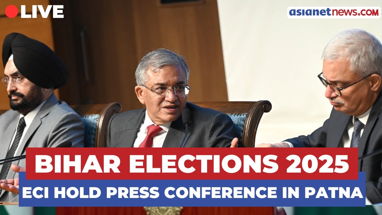 LIVE 🔴 Bihar Elections 2025: ECI hold press conference in Patna after Phase 2 voting