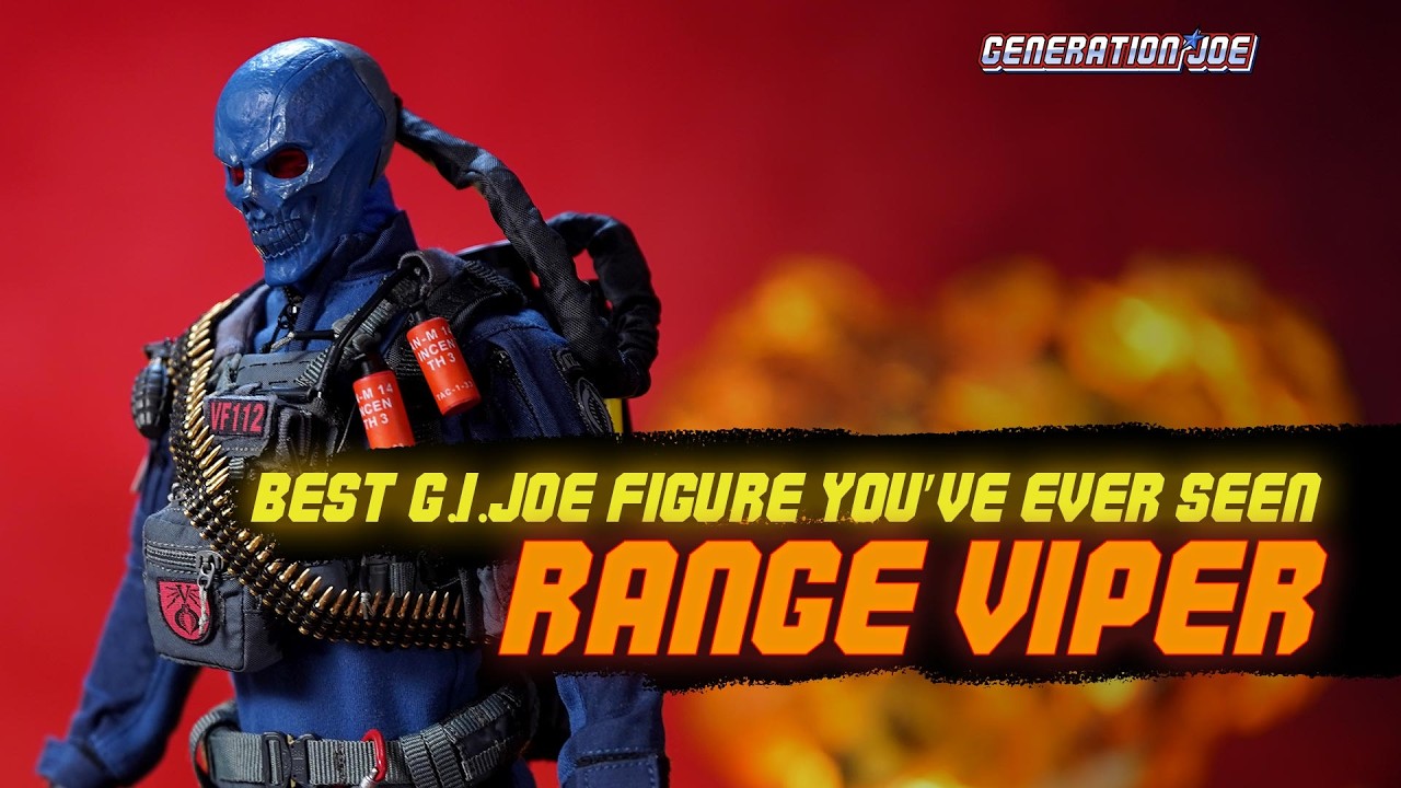 1/6 Scale Custom G.I.Joe Figure - Cobra Range Viper