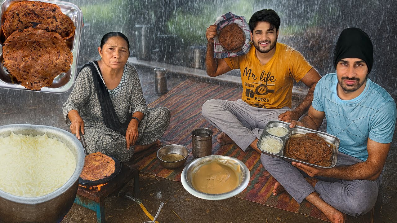 Kheer with Pude 😍 | Monsoon Special 😋 | making kheer poode in Rain ☔️