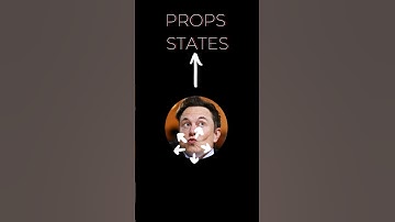 Props and States in reactjs | differences | most easy way #shorts #coding