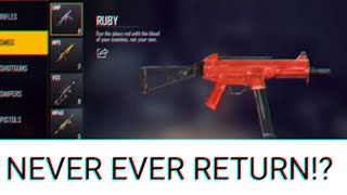 TOP 5 ITEMS WHICH WILL NEVER RETURN IN FREE FIRE 😱🔥