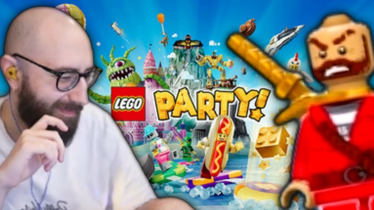 MARZA GIOCA a LEGO PARTY! con GIANKO, MOLLU e FAZZ