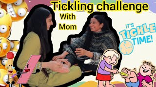 tickling challenge with mom turns so funny it was so fun while tickling to mom || boo6.6