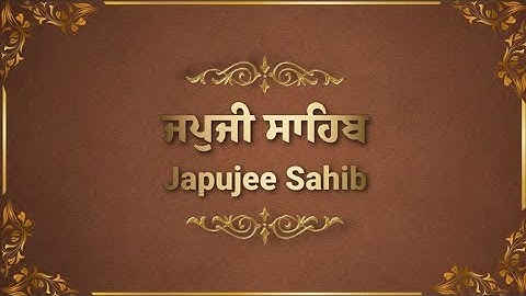 Japji Sahib Full Path | Guru Nanak Dev Ji | Japji Sahib Da Path | Channel Divya |