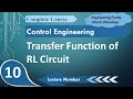 Transfer Function of RL Circuits: High Pass Filter and Low Pass Filter
