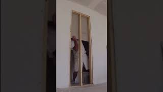 How To Fill In A Door Opening With Drywall