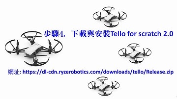 Using Scratch program to control Tello flying. 用Scratch程式控制Tello飛行