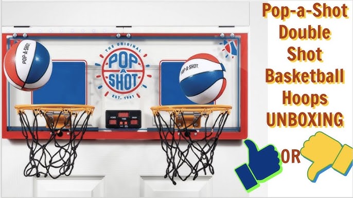 Franklin Sports Basketball Arcade Shootout - Indoor Electronic Double  Basketball Hoop Game - Dual Pro Hoops Basketball Shooting with Electronic