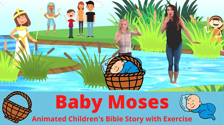 Birth of Baby Moses - Kid's Animated Bible Story w...