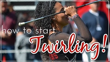 How to do a Baton Twirling Fan for Novice/Beginners | Starting Baton Twirling Tutorial #1