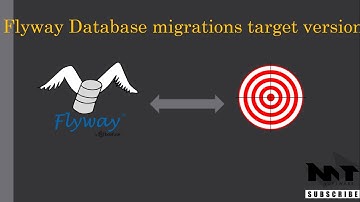 Flyway Database migrations target version