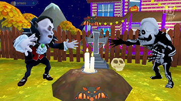 Dark Riddle Hallowen 8.0  Mod APK ( Skins SKELETON) Gameplay Walkthrough part 14