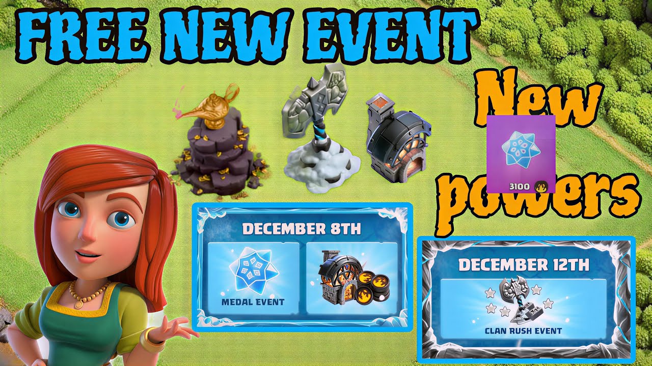 Новое событие DEC: бесплатная награда |Clash of Clans|