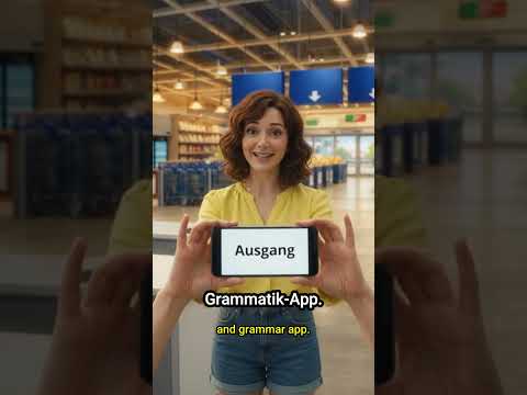 Finding Your Way Out of IKEA in German #shorts