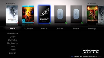 Xbmc Skin - xTv 3.0: Feature to set custom shortcuts