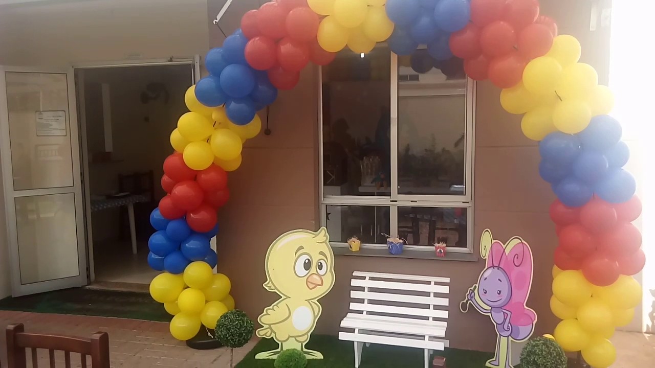 DECORAÇÃO GALINHA PINTADINHA 2017