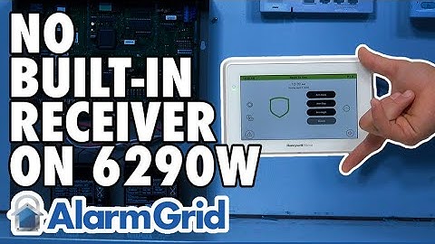 The Honeywell Home 6290W Does Not Have a Built-in Receiver