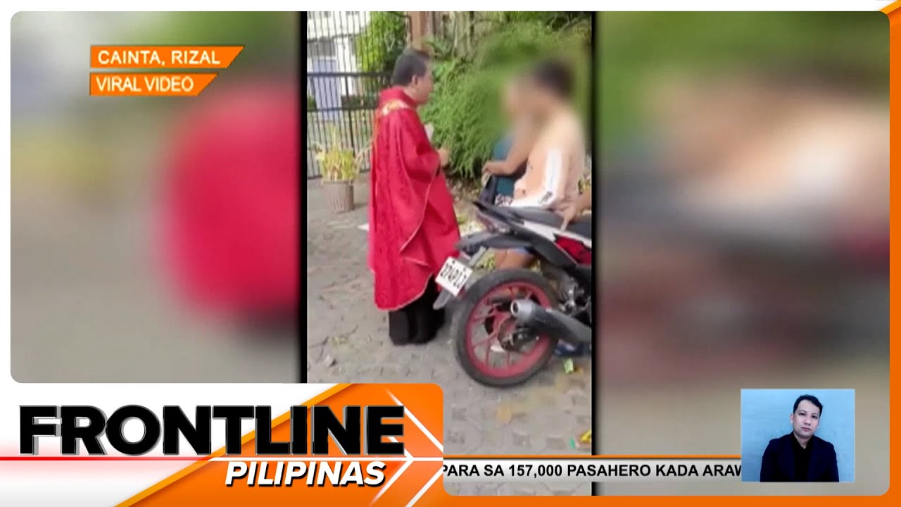 Mga nagtitinda ng palaspas sa simbahan sa Rizal, pinalayas ng pari | Frontline Pilipinas