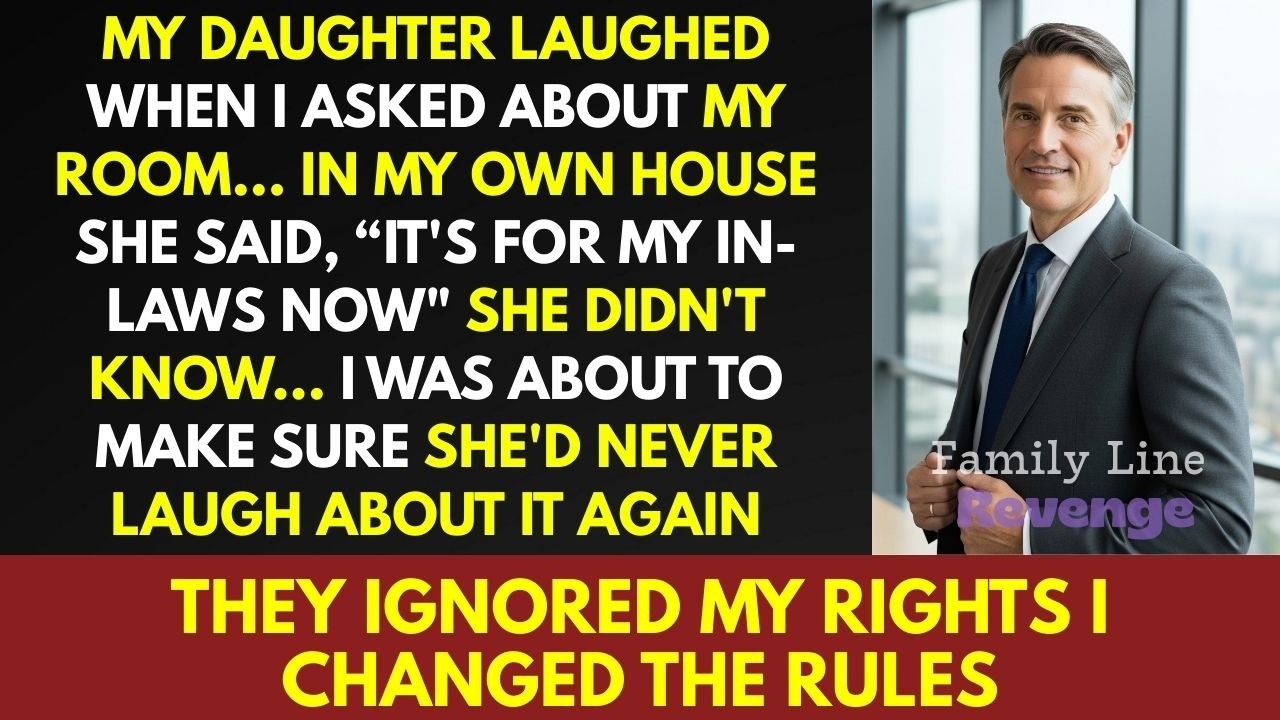 My Daughter Laughed When I Asked About My Room—So I Changed the Locks While She Was Out