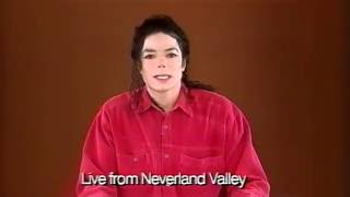 Michael Jackson | Neverland Statement 1993 | HQ (Widescreen)