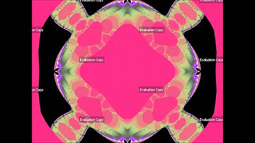 Ultra Fractal 5 - Mandelbrot Distortion With Colour Morphing 7