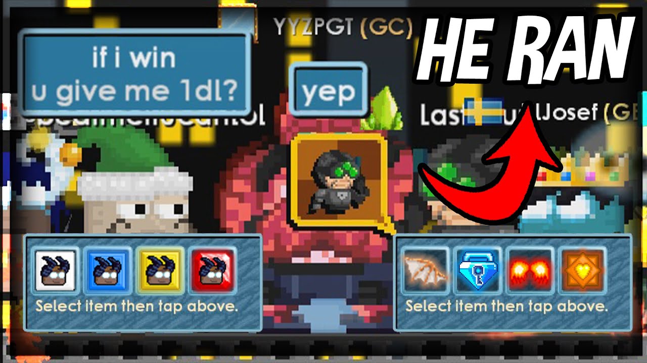 Showing 50 bgls for getting dls│GROWTOPIA YouTube