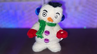Gemmy 2005 Animated Hol-Lee-Day Holiday Quirks Snowman - Jingle Bells Phrases