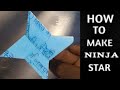 How to Make a Ninja Star from Paper Easy Way 🔥 | DIY Paper Ninja Star Tutorial | Origami Shuriken
