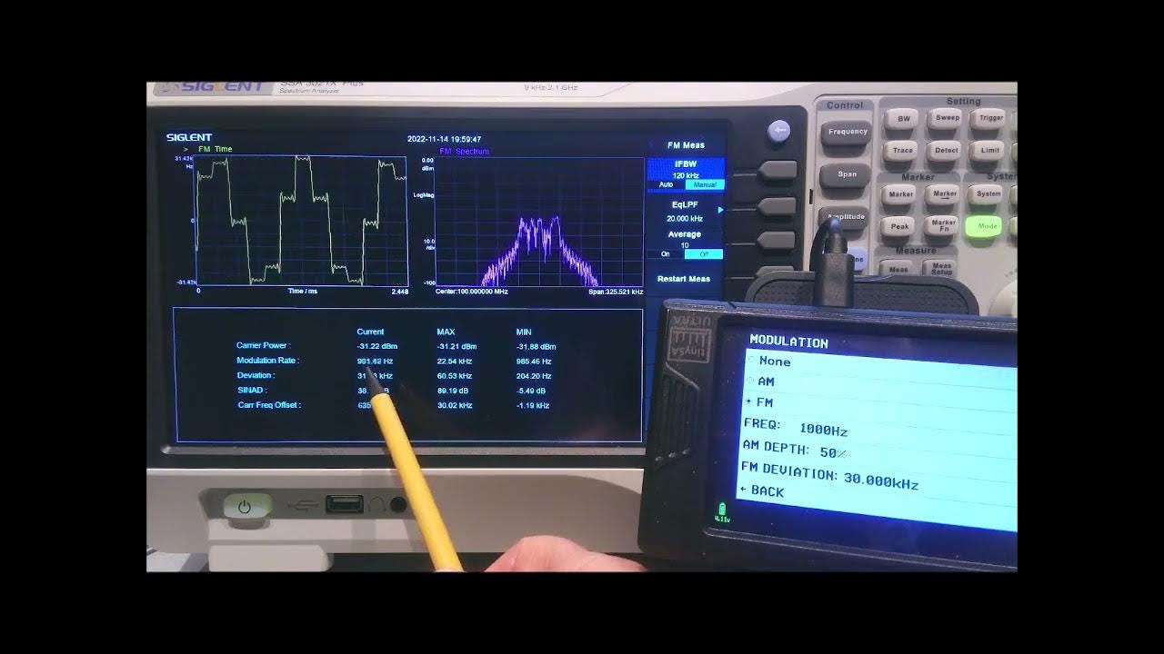 tinySA Ultra Signal Generator functionality YouTube