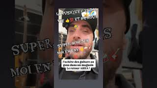 Reda achetes moi une guitare à moi💯👍🎸 humour et music metal, accept teutonic terror 😱🌈🥁🎸❗