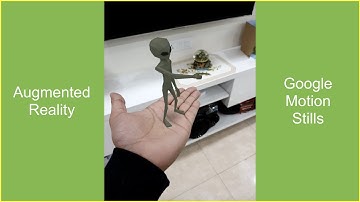 Augmented Reality - Hand Tracking by Google motion stills