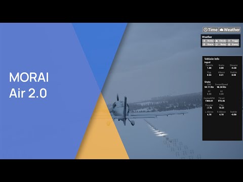 MORAI Air Simulator 2.0 - video from Morai