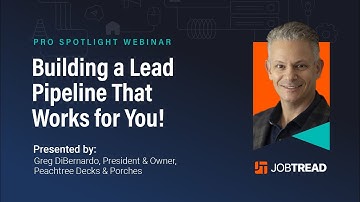 JobTread Pro Spotlight: Building a Lead Pipeline that Works for YOU!
