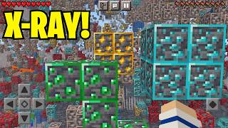 SAIU! MELHOR TEXTURA X-RAY PARA MINECRAFT PE 26.13!!