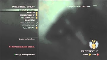 MW3: Reset my stats w/EpeX