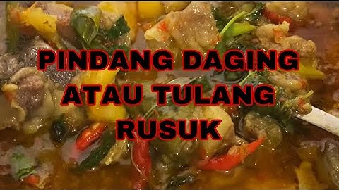 Pindang Daging/tulang Asli palembang by Icha atazen