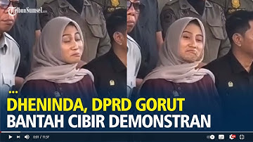 Klarifikasi Dheninda, DPRD Gorut Bantah Cibir Demonstran, 