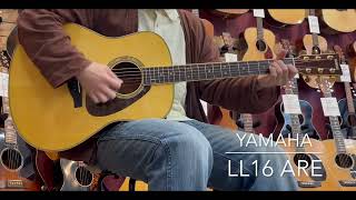 試奏動画】YAMAHA LL16 ARE [LASTGUITAR] - YouTube