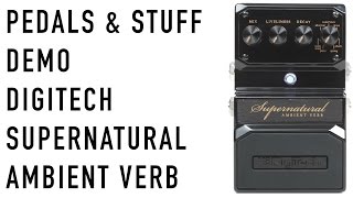 Digitech / Hardwire Supernatural Ambient Verb demo