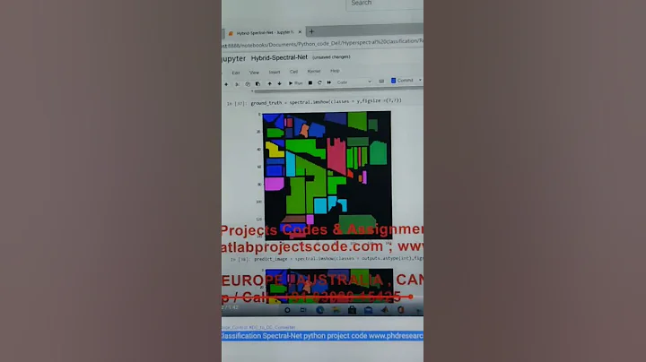 Hyperspectral Image Classification Spectral-Net python project code