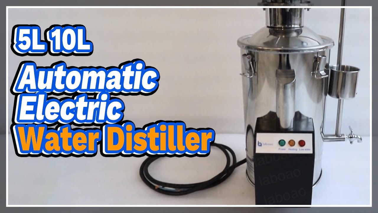  5 Gallon Per Day Automatic Water Distiller - 3.25